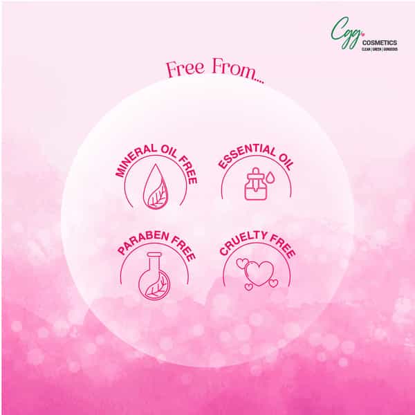 Cgg Cosmetics Strawberry Lip Balm|Spf15|Soft & Natural Pink Lips| Vit C+E|Fades Lip Pigmentation|10G