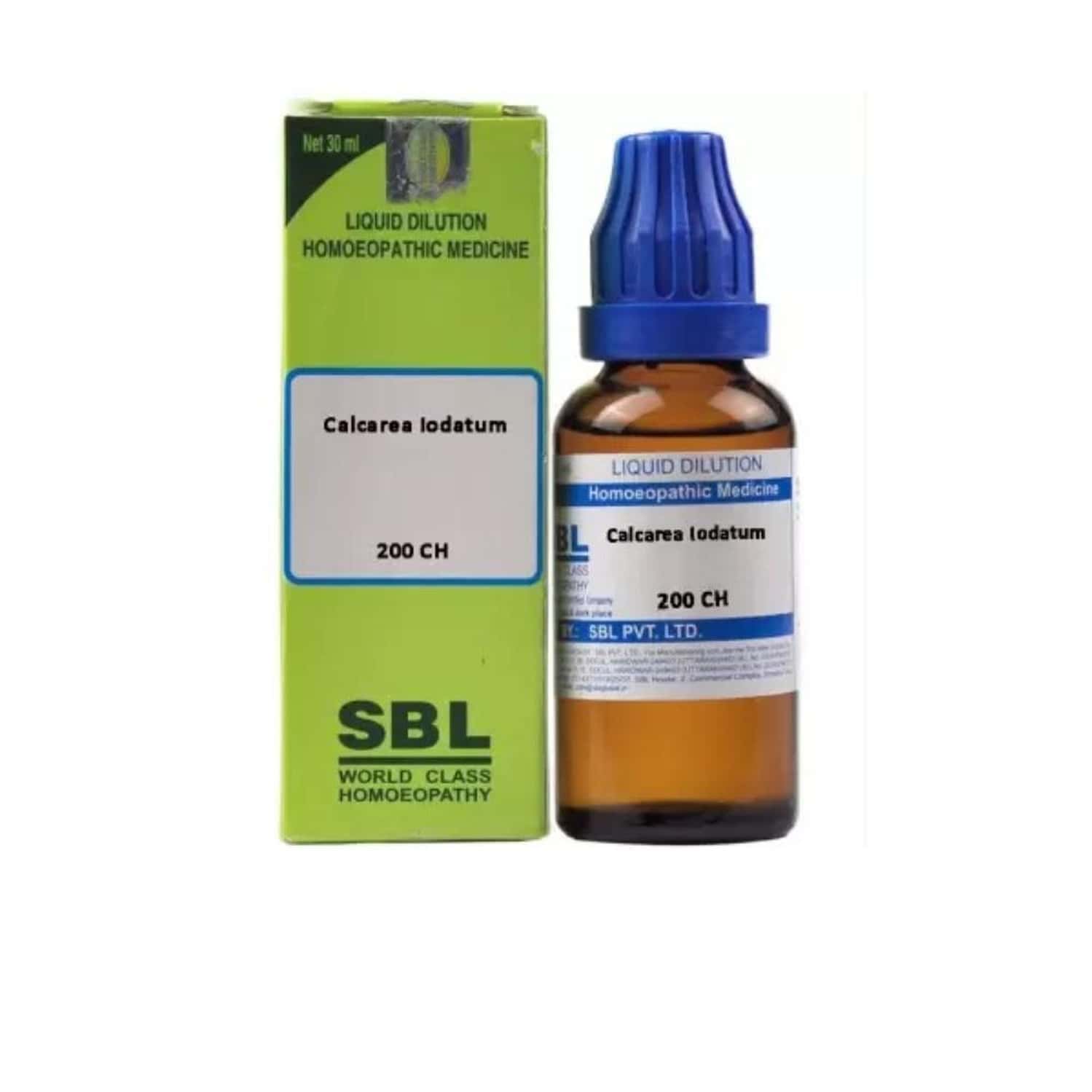 Sbl Calcarea Iodatum Dilution 200 Ch 30 Ml Pack Of 2