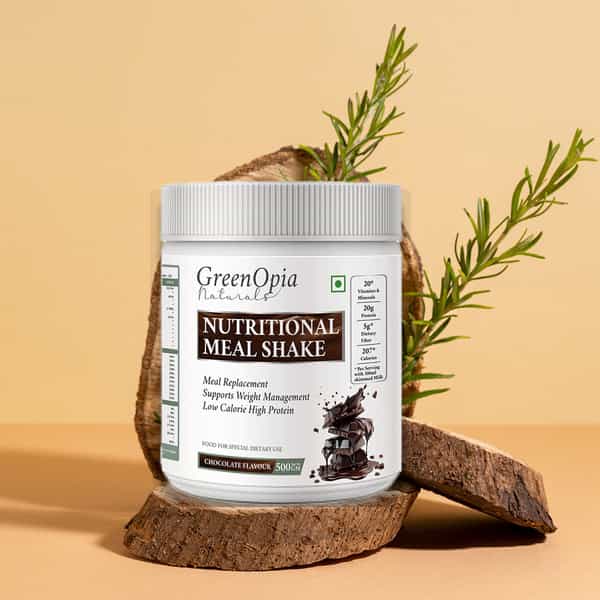 Greenopia Meal Replacement Shake Chocolate 500G