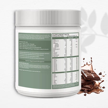 Greenopia Meal Replacement Shake Chocolate 500g