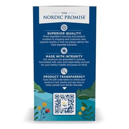 Nordic Naturals Arctic Cod Liver Oil 750 Mg Omega 3 Fish Oil Epa & Dha Supplement 180 Softgels