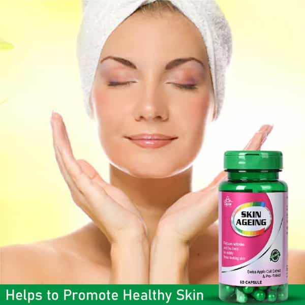 Cipzer Skin Ageing Capsule Reduces Wrinkles,Fine Lines,Improve Skin Hydration &Moisture 60 Capsules