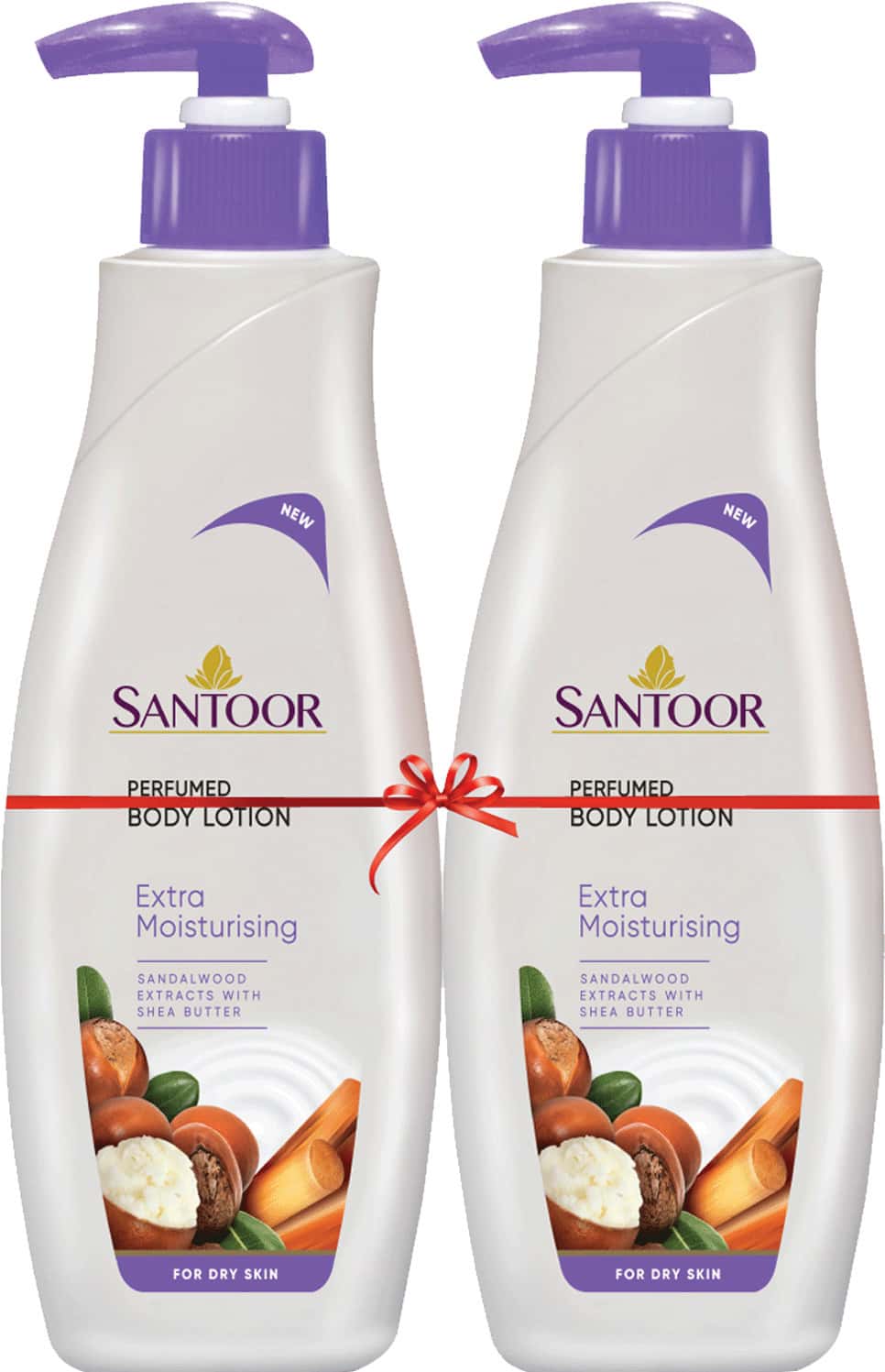 Santoor Extra Moisturising Body Lotion 250ml (Pack Of 2)