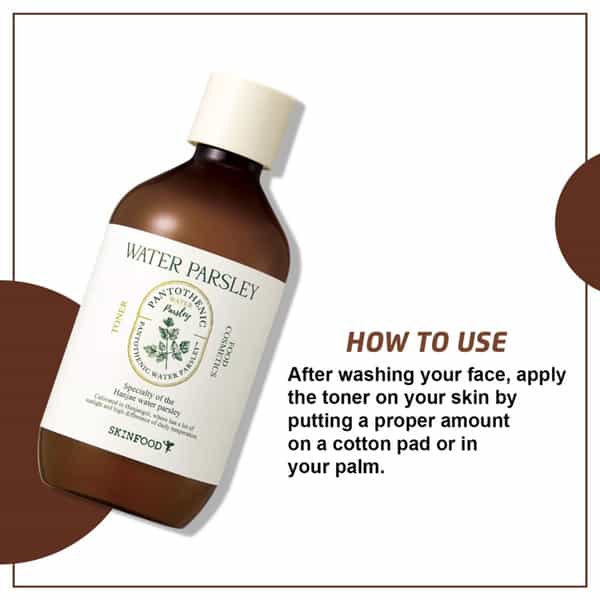 Skinfood Pantothenic Water Parsley Toner - 115Ml