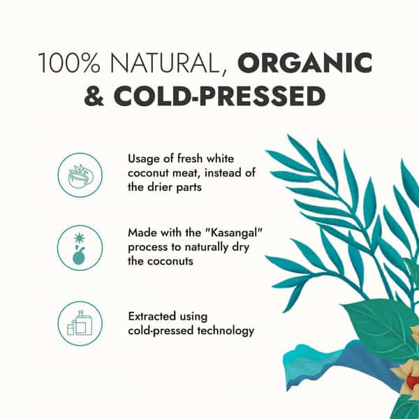 Kapiva Virgin Cold-Pressed Coconut Oil|100% Pure | Organic & Edible (500Ml) - Super Saver Pack Of 2