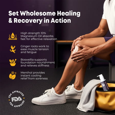 Betterhood 10% Magnesium Body Lotion For Muscle Recovery & Sleep Support (225 Ml | Pack Of 1)