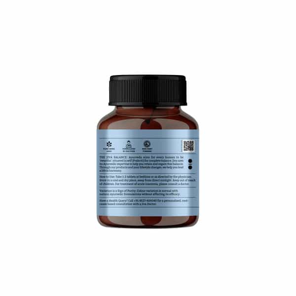 Jiva Sleep Well Tablet Restores Natural Sleep|Strengthens Nervous System - 60 Tablets (Pack Of 3)