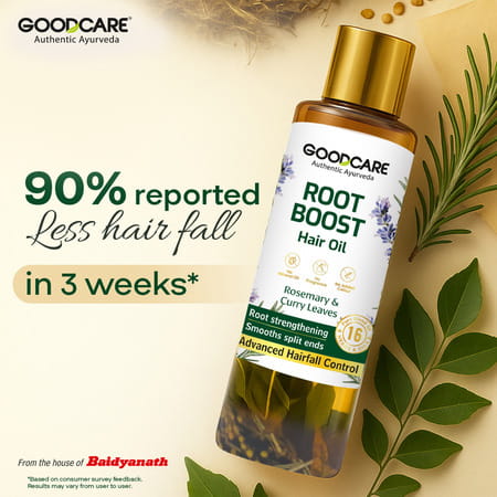 Goodcare Root Boost Hair Oil Rosemary | Men Women | Hair Growth | 100 Ml | Pack Of 1