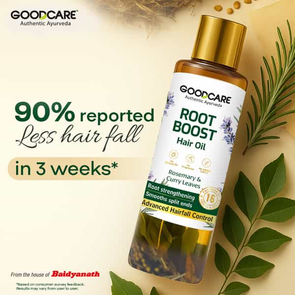 Goodcare Root Boost Hair Oil Rosemary | Men Women | Hair Growth | 100 Ml | Pack Of 1