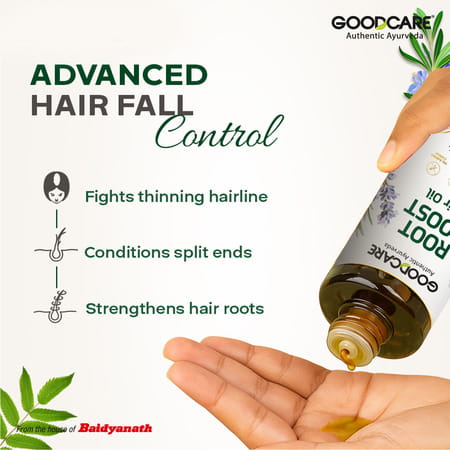 Goodcare Root Boost Hair Oil Rosemary | Men Women | Hair Growth | 100 Ml | Pack Of 1