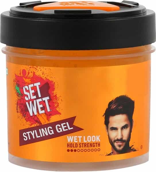 Set Wet Hair Gel For Men Wet Look Light Hold No Alcohol No Sulphate 250Ml