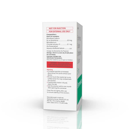 Bromedac Bottle Of 5ml Ophthalmic Solution