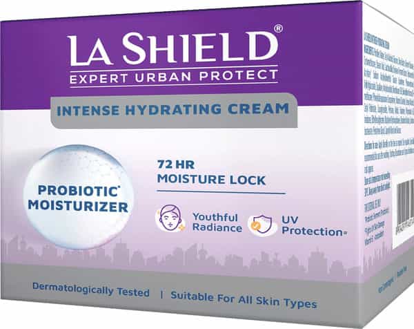 La Shield Intense Hydrating Cream Probiotic Moisturizer 100 Gm