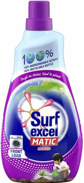 Surf Excel Quick Wash Liquid Detergent - 1 L