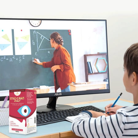 Mbdhwellness Eye Care+Energy Gold Malt-Herbal Immunity & Vision Health For All Ages.