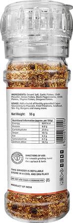 Lunn Cajun Seasoning Grinder 55g Each (Pack Of 2)