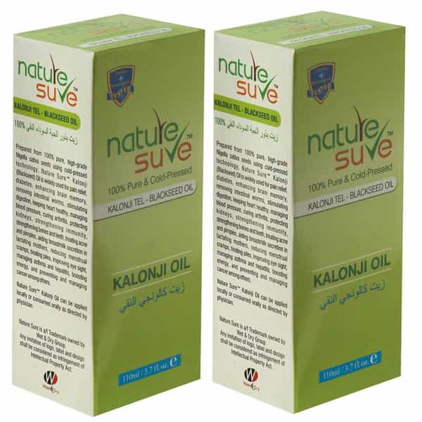 Nature Sure Jonk Tail (Leech Oil) For Hair Problems In Men And Women - 2 Packs (110Ml Each)