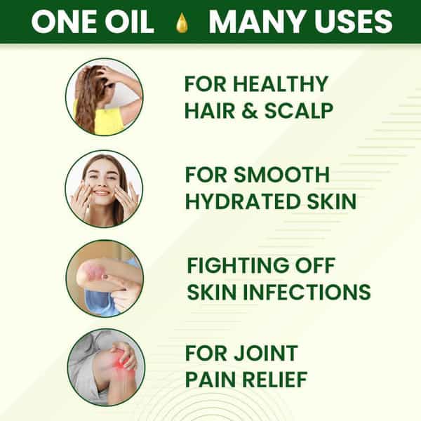 Nature Sure Jonk Tail (Leech Oil) For Hair Problems In Men And Women - 2 Packs (110Ml Each)