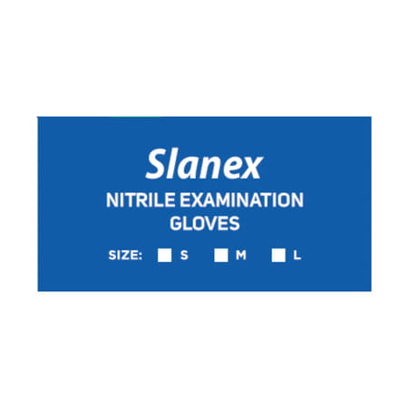 Slanex Nitrile Examination Gloves - L