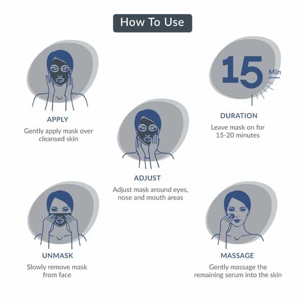 Kara Purifying & Sebum Control Charcoal Face Mask