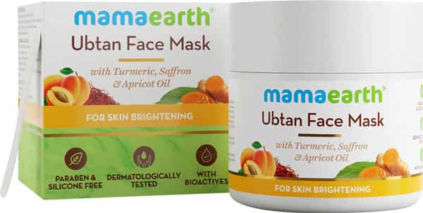 Mamaearth Skin Light & Brightening Ubtan Face Mask 100 Ml