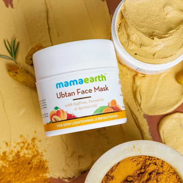 Mamaearth Skin Light & Brightening Ubtan Face Mask 100 Ml
