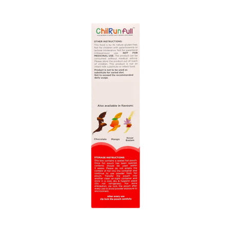 Chilrunfull Vanilla Flavour Total Nutrition To Support Childs Growth & Devlopment Jar Of 400gm