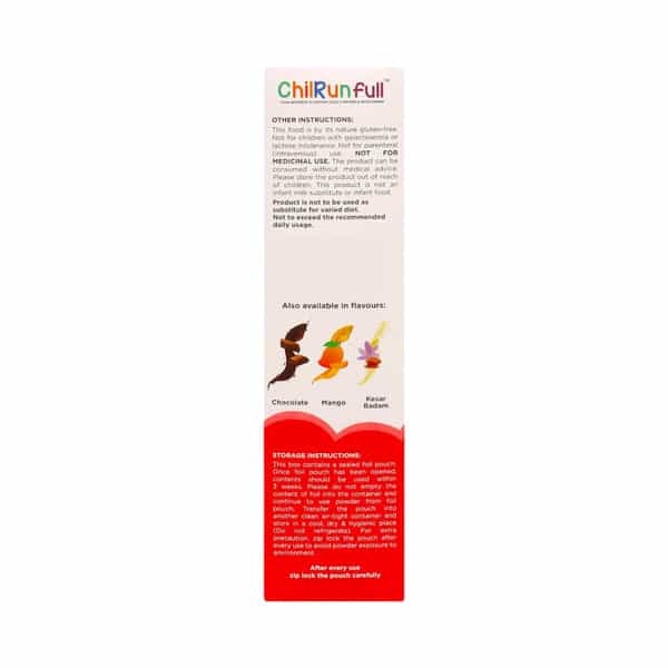 Chilrunfull Vanilla Flavour Total Nutrition To Support Childs Growth & Devlopment Jar Of 400Gm