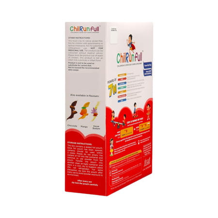Chilrunfull Vanilla Flavour Total Nutrition To Support Childs Growth & Devlopment Jar Of 400gm