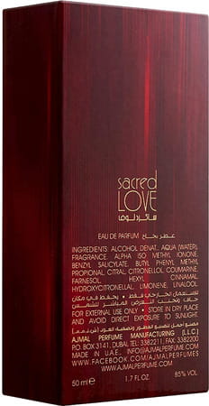 Ajmal Amber Magic Edp 100ml Perfume For Men And Sacred Love Edp 50ml Perfume For Women