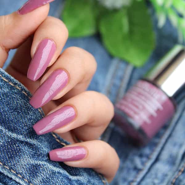 Debelle Fleur De Pearl Gel Nail Polish - Light Majenta | Pastel Purple-16Ml (8Ml Each) |