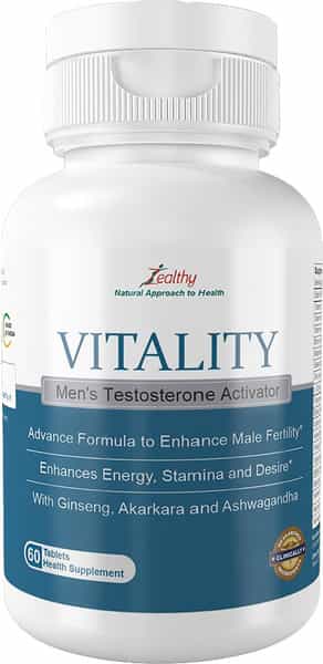 Zealthy Vitality For Men - 60 Tablets