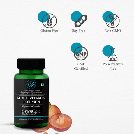Greenopia Multivitamin For Men 60 Vegetarian Capsules