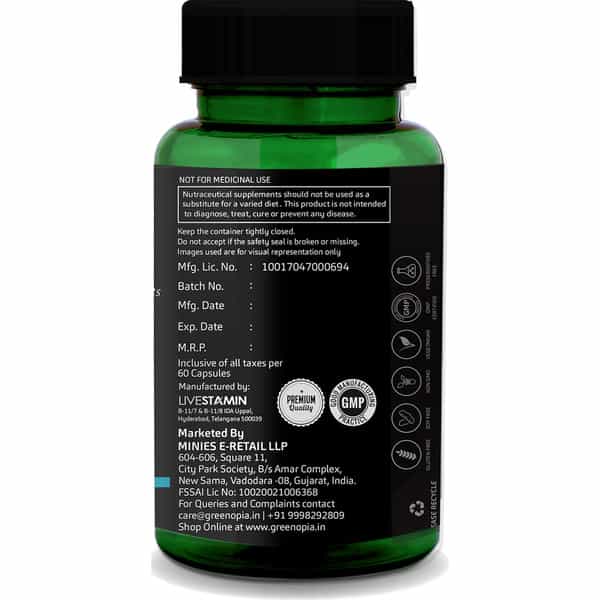 Greenopia Multivitamin For Men 60 Vegetarian Capsules