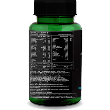 Greenopia Multivitamin For Men 60 Vegetarian Capsules