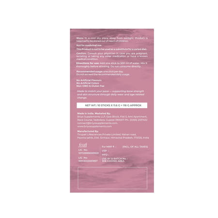 Briyo Forme Collagen + Hyaluronic Acid Sachets | 11.6g | Marine Collagen | 60mg Ha | Orange - 10n