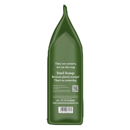 Truebasics Clean Plant Protein Powder Brown Rice + Pea Protein (Chocolate 1kg) | 24g Protein