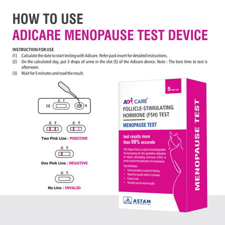 Adicare One Step Pregnancy Test Kit | Hcg Home Pregnancy Test - Pack Of-3