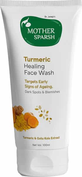 Mother Sparsh Turmeric Healing Face Wash 100 Ml