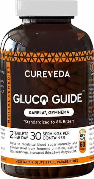 Cureveda Gluco Guide Endocrine Health Tablet 60