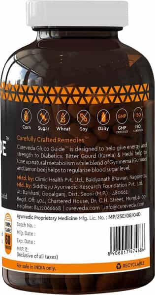 Cureveda Gluco Guide Endocrine Health Tablet 60