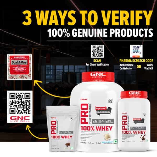 Gnc Pro Performance 100% Whey Protein Powder | 907 G | 24G Protein | 5.5B Bcaa | Cafe Mocha