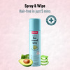 Sirona Hair Removal Cream Spray For Women | Painless Body Hair Removal For Women | Natural & Safe