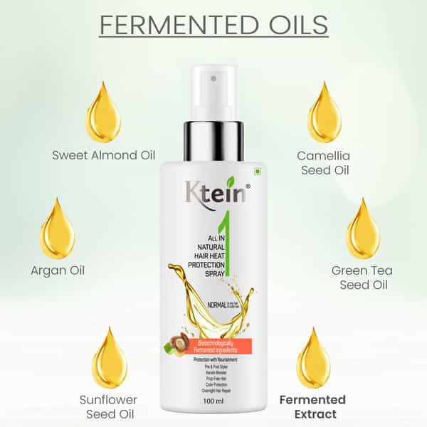 Ktein Natural All In One Hair Heat Protection Spray 100Ml