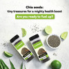 Liveasy Foods Raw Chia Seeds - Superfood Loaded With Nutrients - Rich In Proteins - 200 Grams