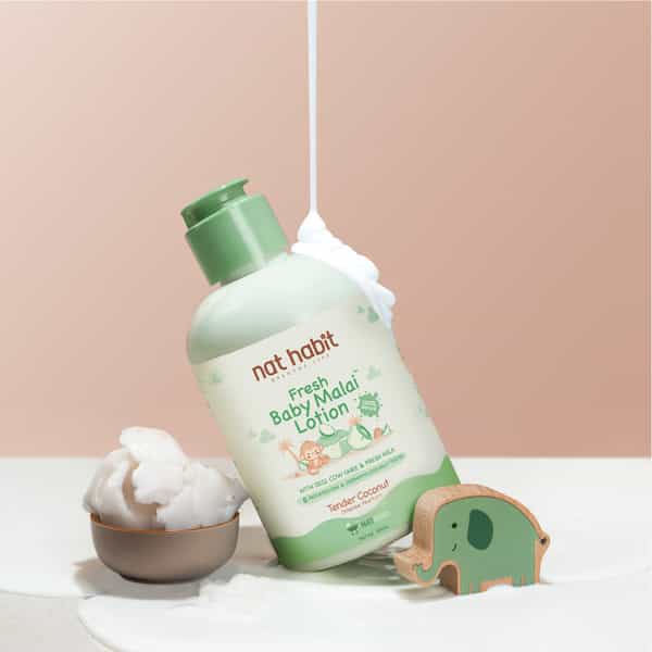 Nat Habit Baby Body Lotion - Tender Coconut | 200Ml