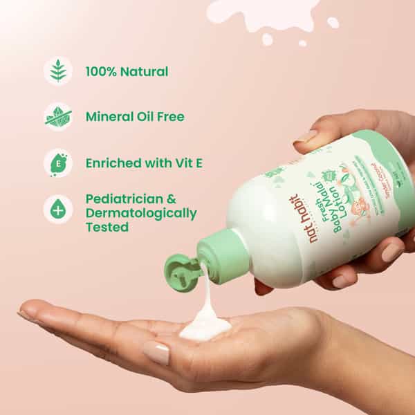 Nat Habit Baby Body Lotion - Tender Coconut | 200Ml