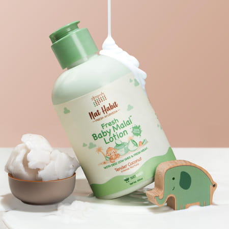 Nat Habit Baby Body Lotion - Tender Coconut | 200ml