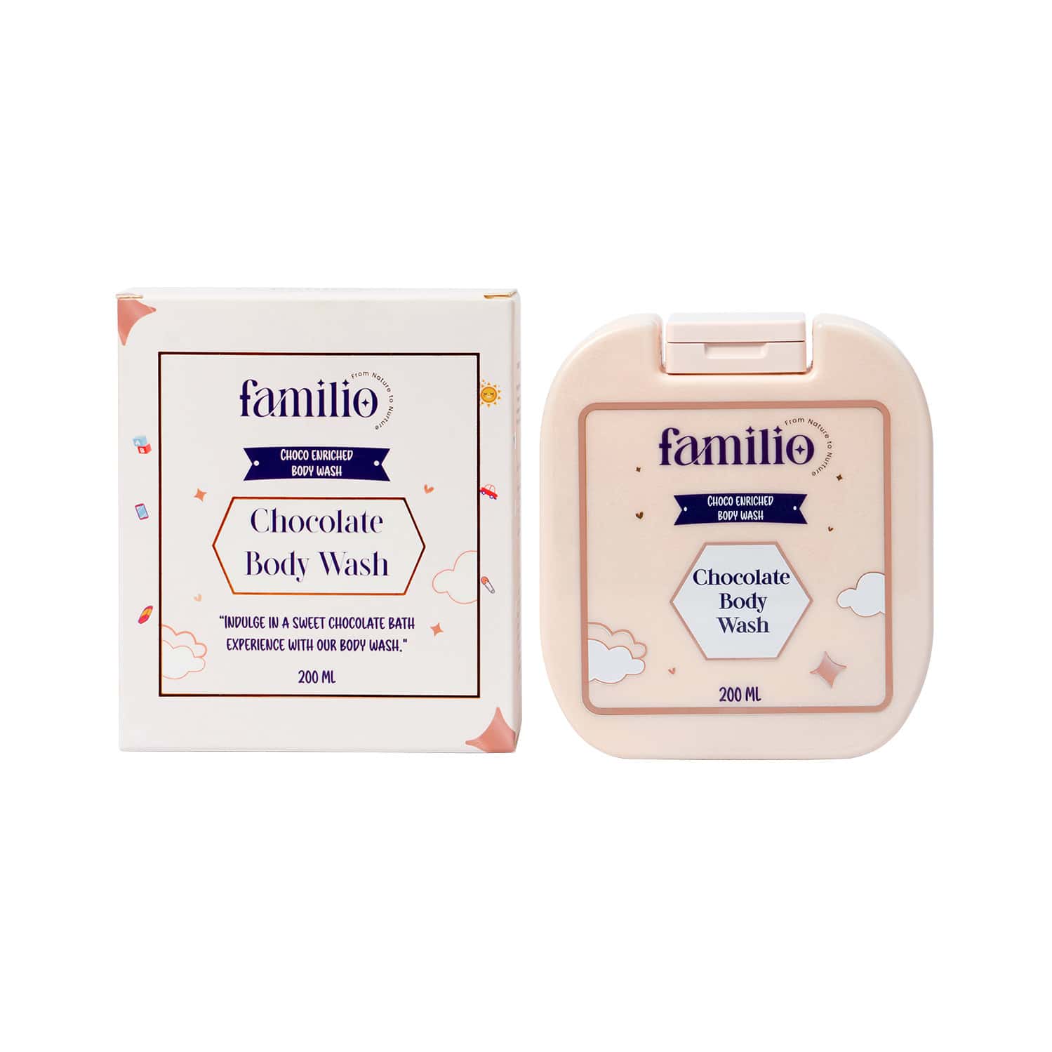 Familio Chocolaty Body Wash - 200ml