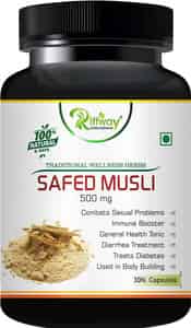 Safed Musli Capsule For Vigor | Vitality | Boost Energy Performance For Men | Women 30 Capsules